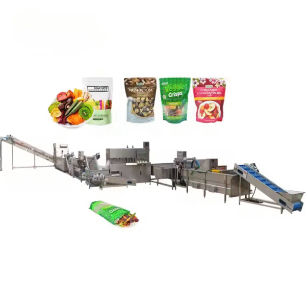 Manufacturing machine for dried fruit and vegetable slices, vacuum-fried crispy dried fruit and vegetable slice production line - Image 6