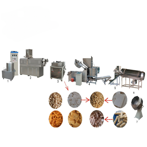 A production line for crispy fried potato chips, a popular snack food. - Image 2