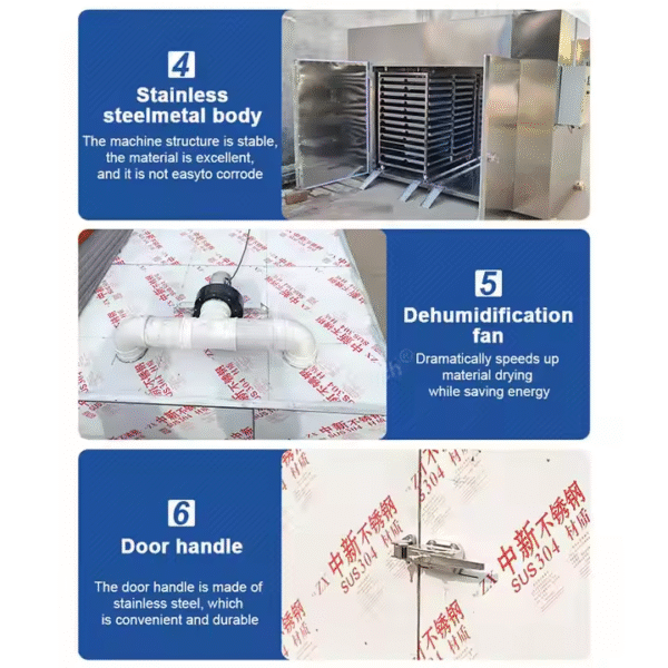 Industrial/commercial food drying machine, vegetable/fruit drying machine, fruit drying machine - Image 6