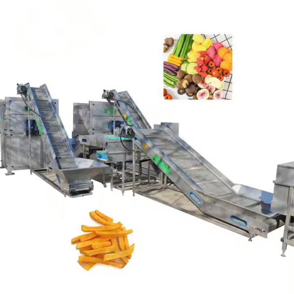 Manufacturing machine for dried fruit and vegetable slices, vacuum-fried crispy dried fruit and vegetable slice production line - Image 3
