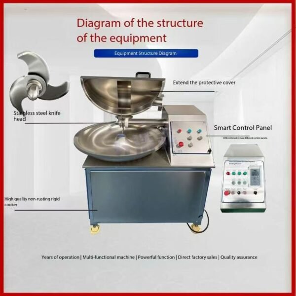 Small-scale cat and dog fresh food equipment, animal canned food processing production line - 图片 4