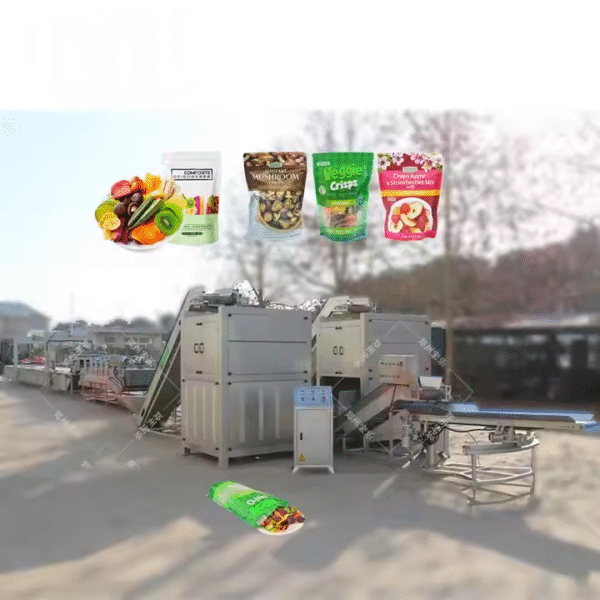 Manufacturing machine for dried fruit and vegetable slices, vacuum-fried crispy dried fruit and vegetable slice production line - Image 2